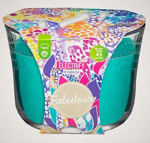 Fabulosa 45 Std Brennkerze Electrify Orientalisch Würziger Duft Vegan Auswahl