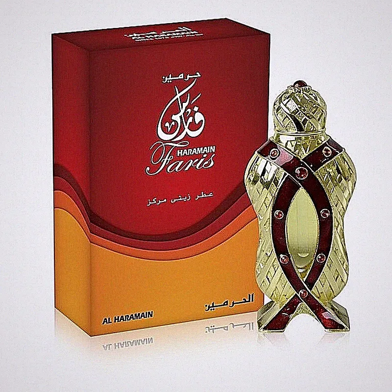 Faris 12ml by Al Haramain Bergamotte Zeder Holz Moos Bernstein Jasmin Parfüm Öl