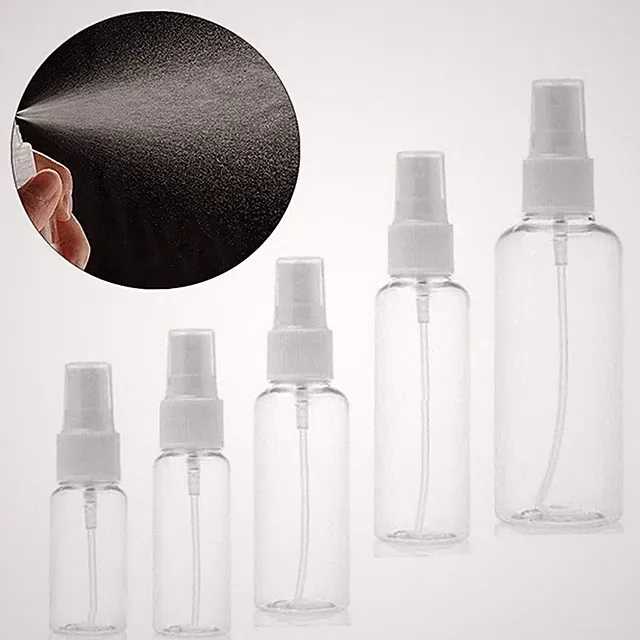 Fine Mist Clear Sprühflaschen (5er Pack) mit Kappe für Parfums