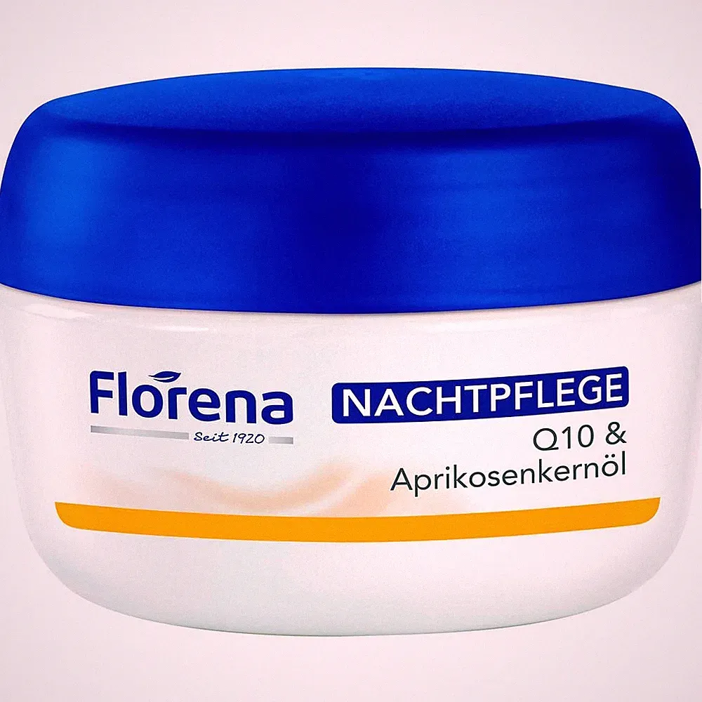Florena Q10 & Aprikosenkernöl Gesichtscreme 50,0 ml