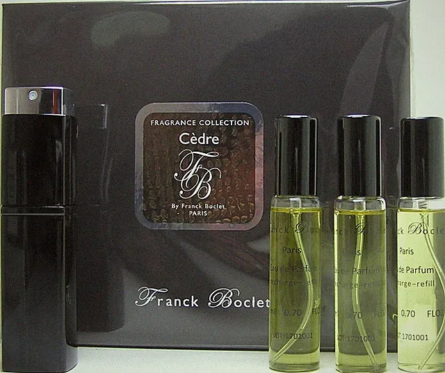 Franck Boclet Cedre Eau de Parfum Travelset 4 × 20 ml