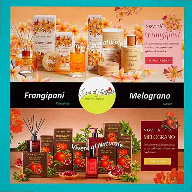 FRANGIPANI * GRANATAPFEL Duftlinien WÄHLBARE PRODUKTE Das Kräuterkraut