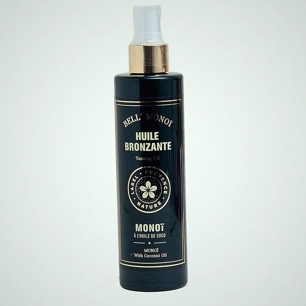 Französisches Bräunungsöl - Kokosöl und Vitamin E - Monoi Duft - 250ml