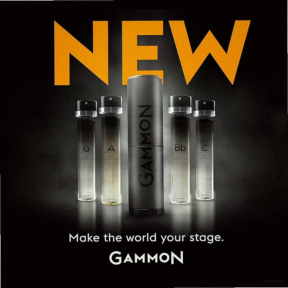 GAMMON Black Notes Parfum, holzig-süß BLACK PIANO Herrenduft 20% Duftölanteil !