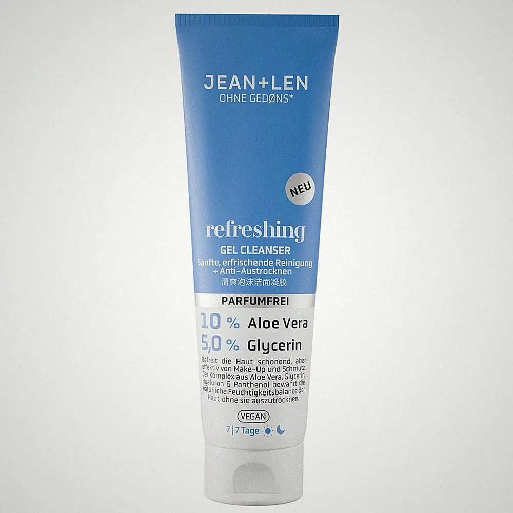 Gel Cleanser 125ml Jean & Len vegan ölfrei parfümfrei für alle Hauttypen