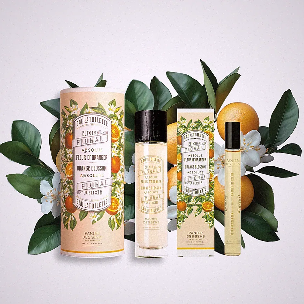 Geschenk für Frauen Rollon + Parfüm Damen Orangenblüte Damenduft Körper &...