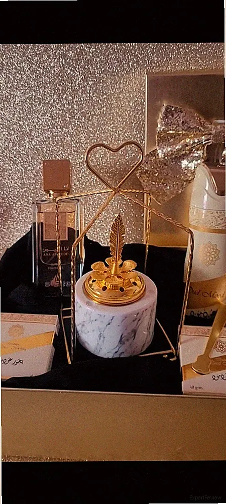 Geschenk-Set für Frauen und Männer: Duftlampe, Parfum, Raumduft und Oud-Duft