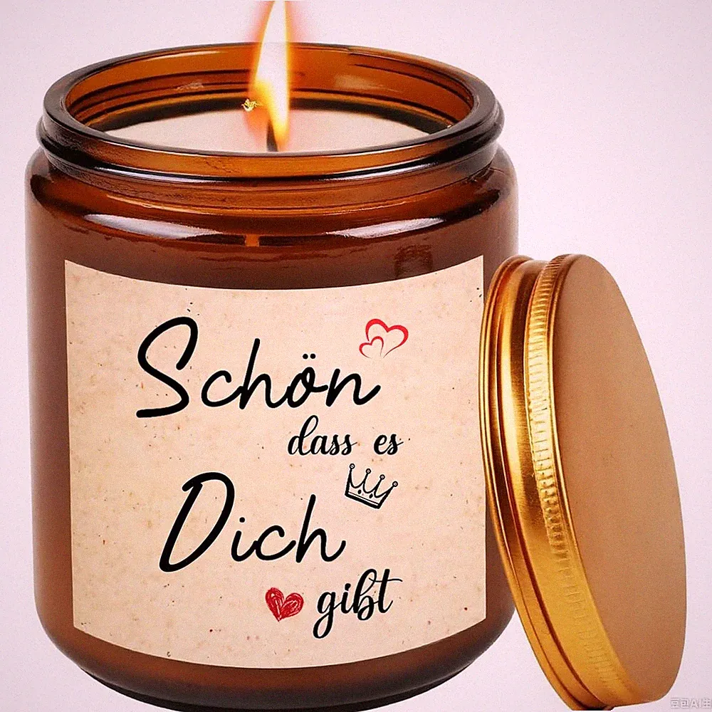 Geschenke für Frauen, 9OZ Duftkerzen im Glas Geburtstagsgeschenk für Frauen,...