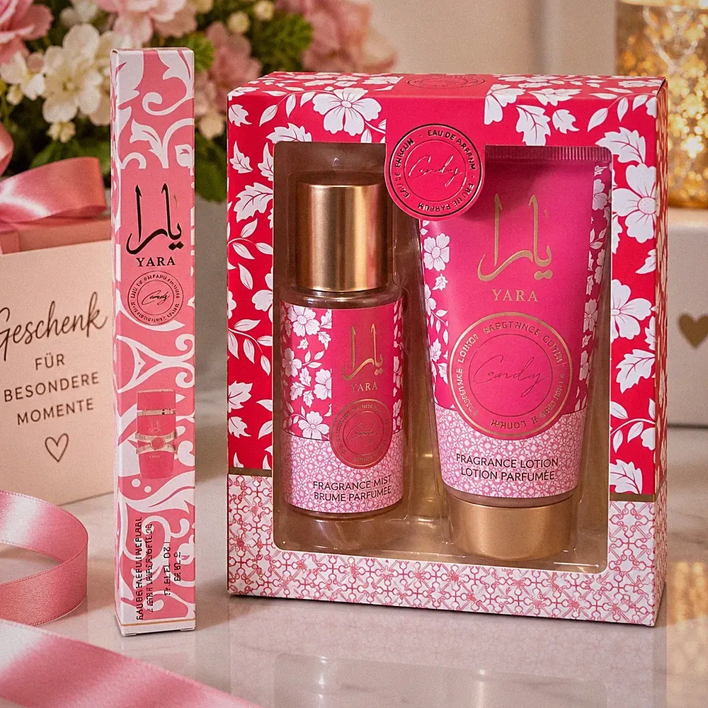 Geschenkset 30ml Parfüm , 80ml Body Spray & Body Lotion 80 ml, Neu