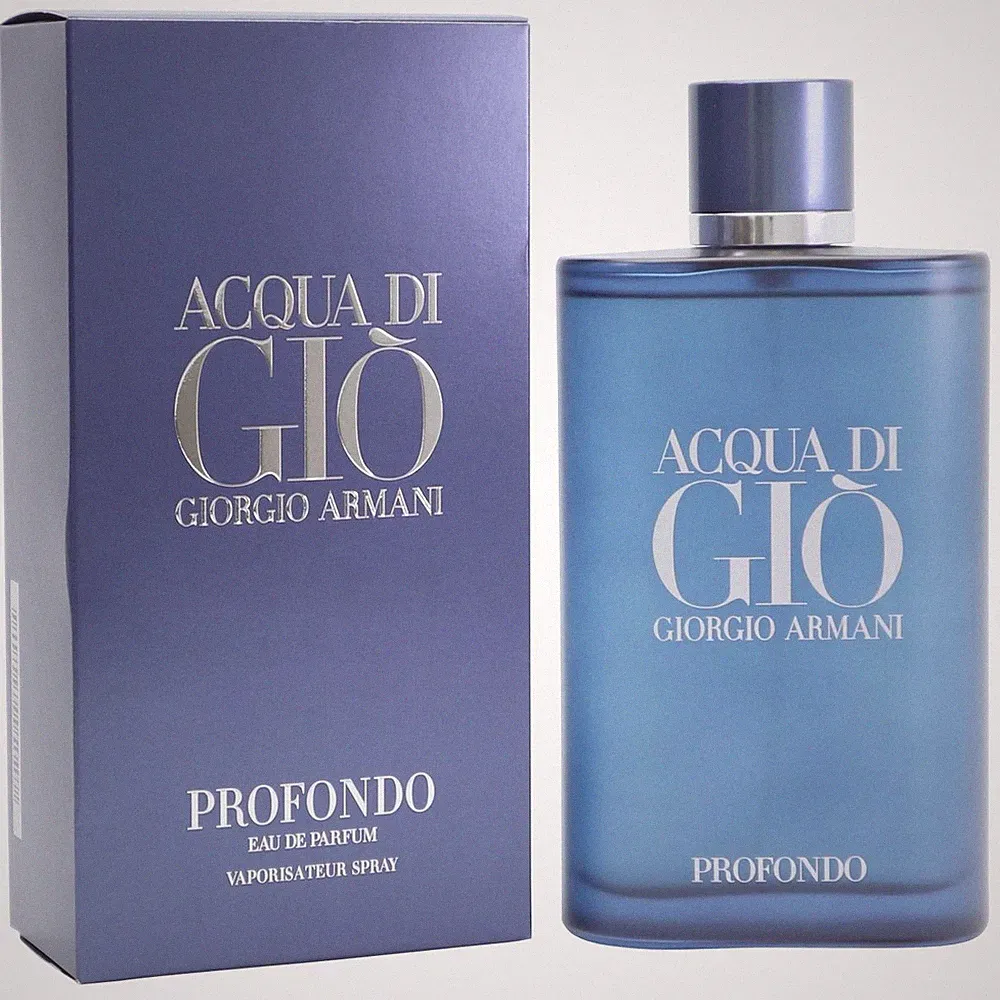 Giorgio Armani Acqua di Gio Profondo 200 ml EDP Eau de Parfum Spray old Version