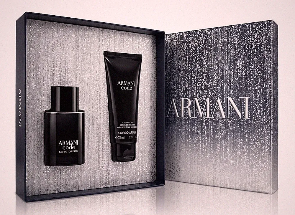 Giorgio Armani Code Eau de Toilette edt 50ml + All-Over Body Shampoo 75ml