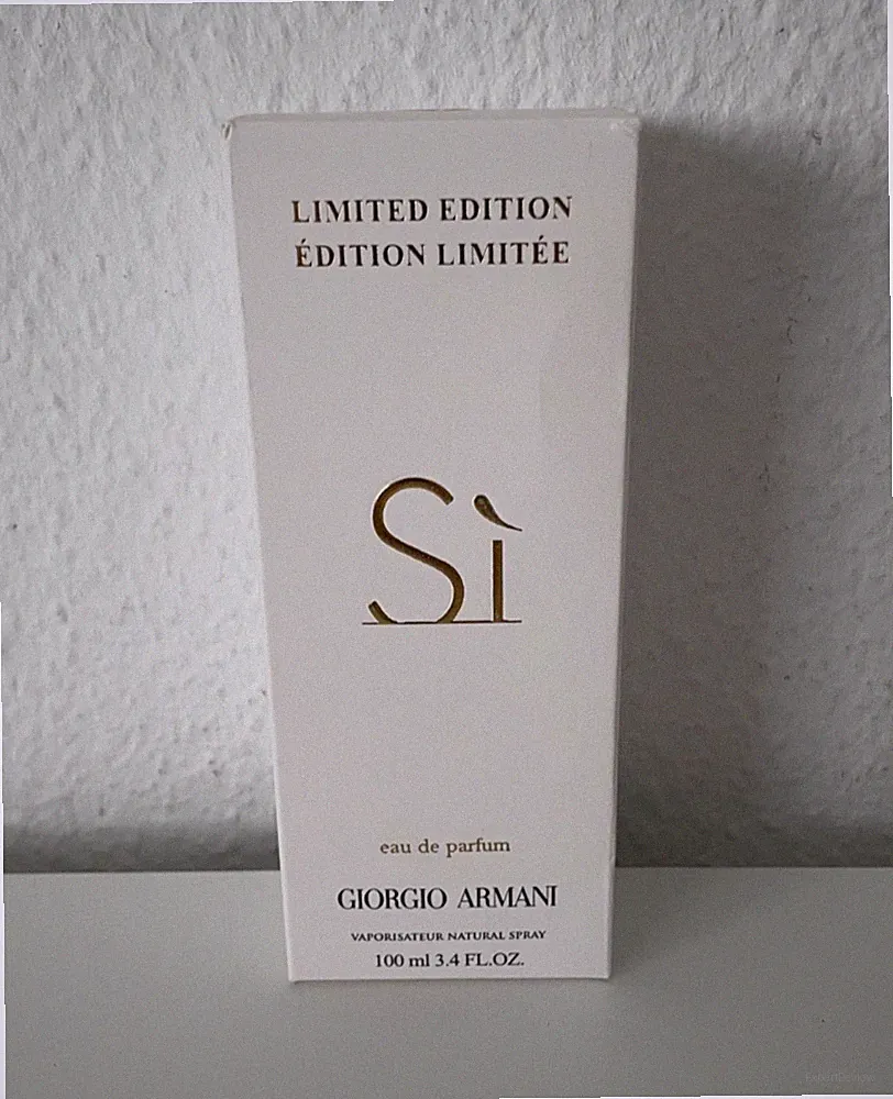 Giorgio Armani Si Eau de Parfum 100 ml Limited Edition NEU OVP