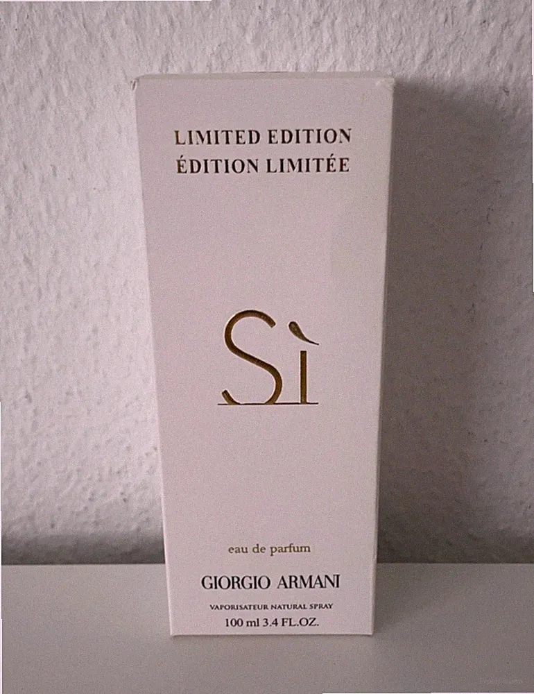Giorgio Armani Si Eau de Parfum 100 ml Limited Edition NEU OVP