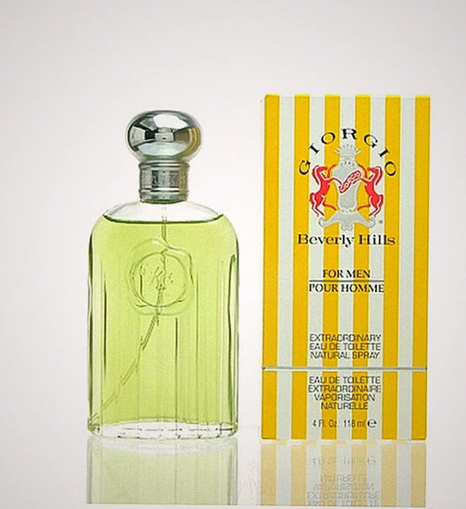 Giorgio Beverly Hills Pour Homme Eau de Toilette Parfum Edt Versiegelt 118 ML