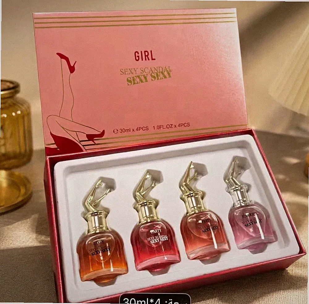 Girl Sexy Scandal Sexy Sea Parfüm Set 30 ml x 4 (4×30 ml), flüssig