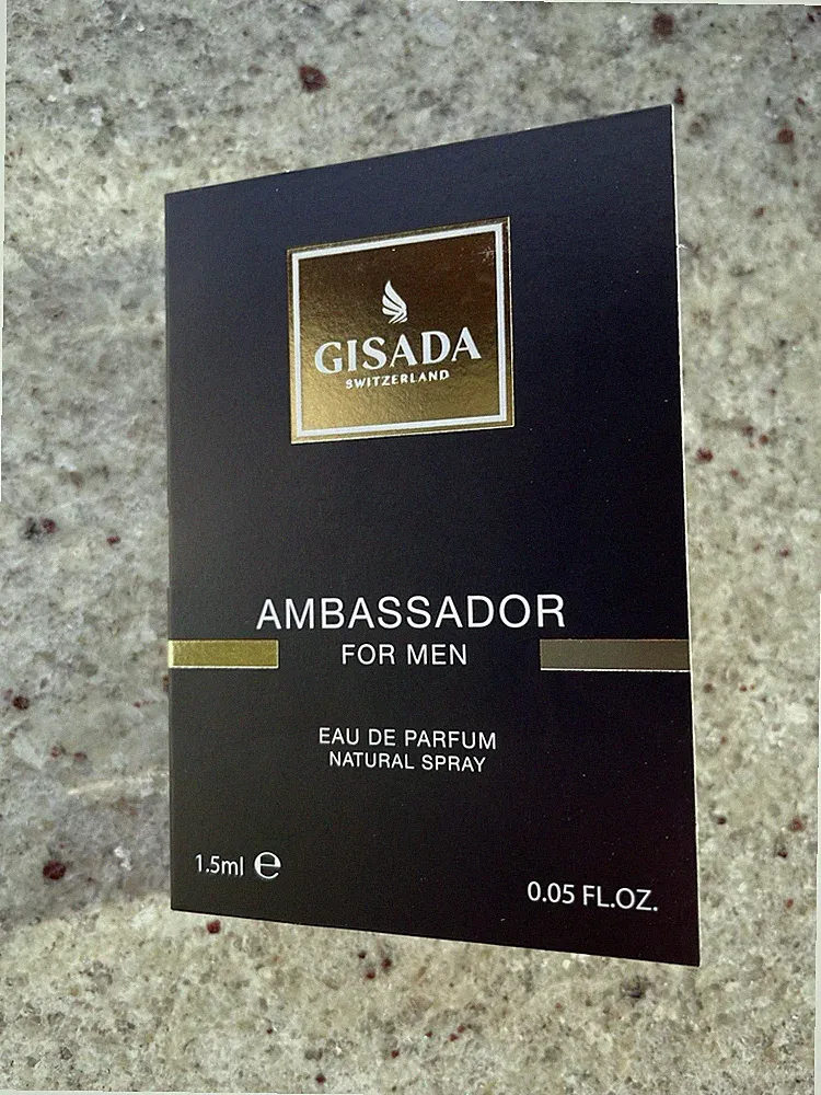 Gisada Ambassador EDP 1,5ml Eau de Parfum Mini Spray Herren