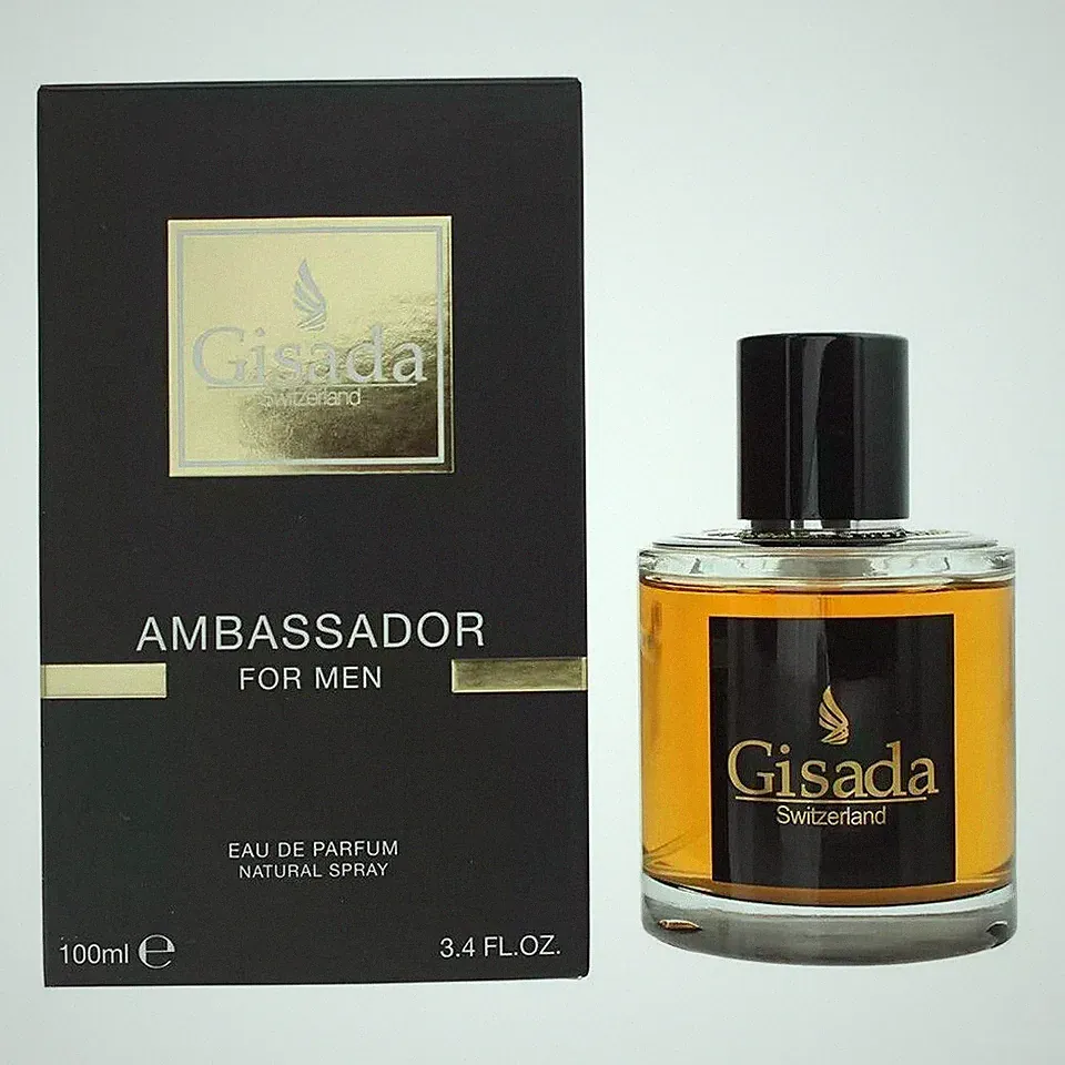 GISADA AMBASSADOR for Men 100 ml Eau de Parfum Spray Neu & Ovp 100ml Herren-EdP