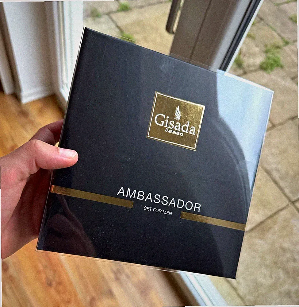 Gisada Ambassador Herren Geschenkset - Leere Verpackung - Nur Verpackung!!