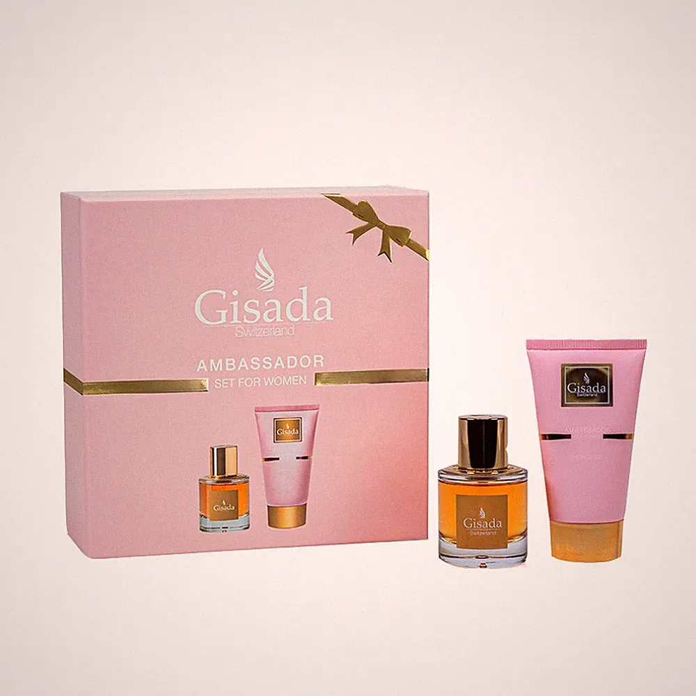 Gisada Ambassador Women Set für Frauen Eau de Parfum 50 ml + Duschgel 100 ml
