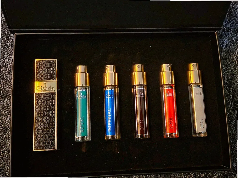 Gisada Black Travel Set 5 x 10 Ml Luxury Collection Eau de Parfum