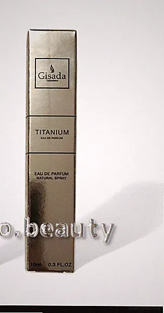GISADA • TITANIUM • 10ml Eau de Parfum Travelspray