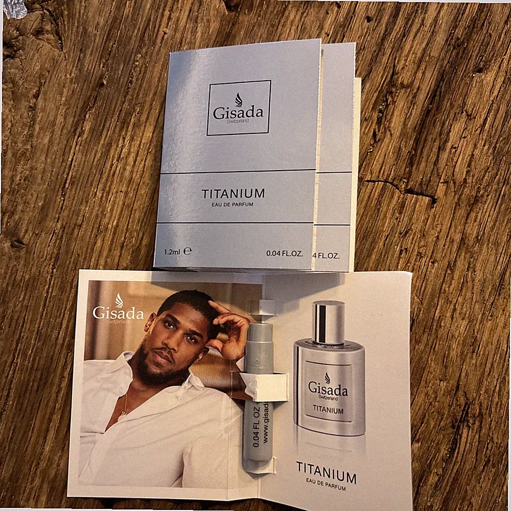 gisada titanium eau de parfum 3 Ml 1,2 Ml
