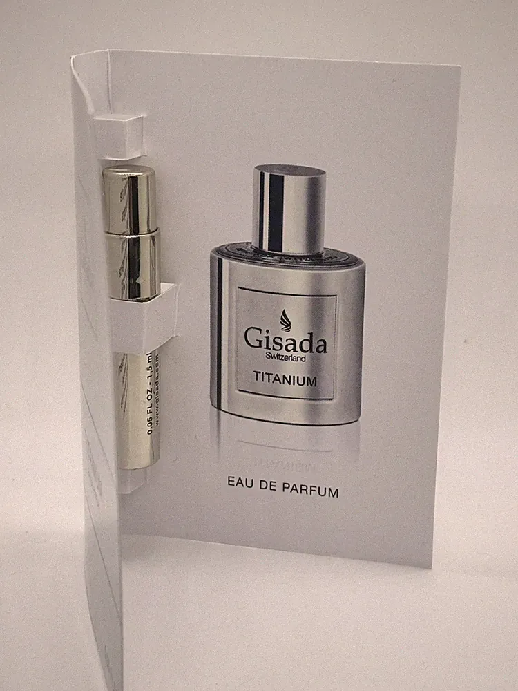 Gisada Titanium for Men 🔥Eau de Parfum 1,5 ml Neu & Originalverpackt Top Parfum