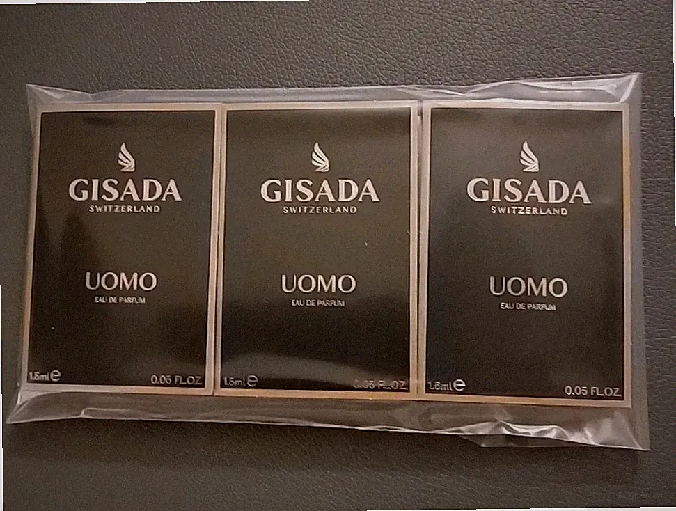 Gisada Uomo Parfum Herren, NEUHEIT 2025, 3 ×1.5 ml EDP Spray