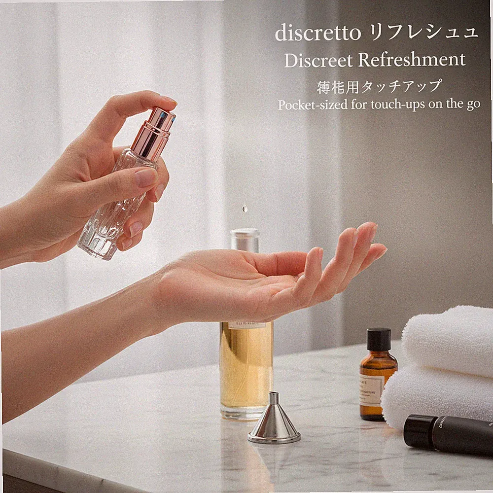 Glas Nachfüllbarer Parfümzerstäuber 10 ml Spray, für Duft - für Flüssigkeiten