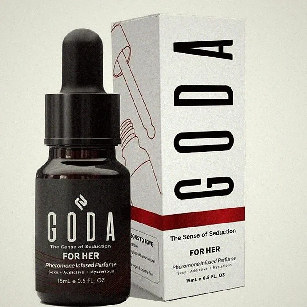 GODA For Her Pheromon Parfüm für Frauen, langanhaltend, mit Jasmin und Rose 15ml