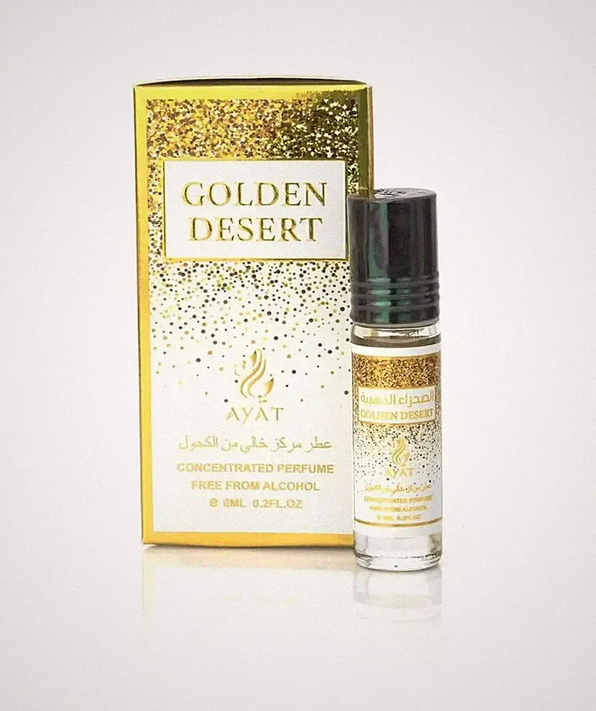 Golden Desert 6ml Unisex Parfümöl – Ayat Perfumes – Alkoholfrei
