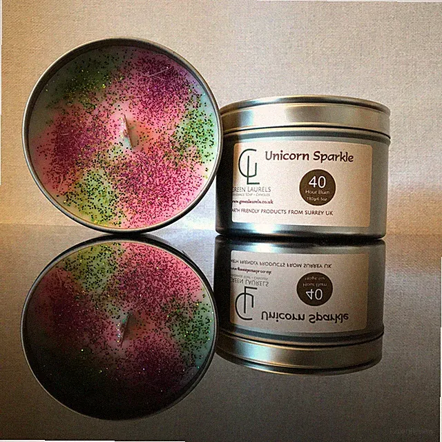 Green Laurels Kerze Duft Duft Soja Kerzen UK Home Container Glas 180g