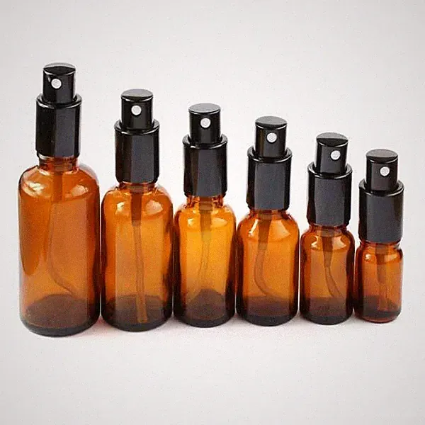 Großhandel 10 ml – 100 ml bunte Sprühglasflaschen für ätherisches Parfümöl