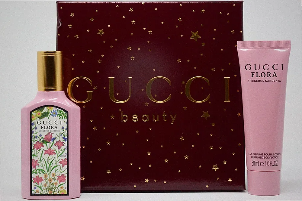Gucci Flora Gorgeous Gardenia eau de Parfum 50ml+50ml Body Lotion Geschenkset Da