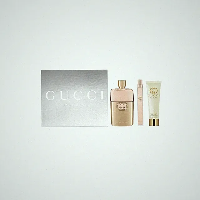 Gucci Guilty Eau De Parfum Set 100 ml + 10 ml + Body Lotion 50 ml Damenduft