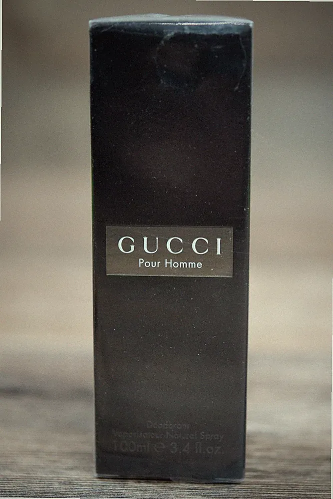 GUCCI Pour Homme Deodorant (Vaporisateur 100 ml) NEU und OVP **SELTEN**