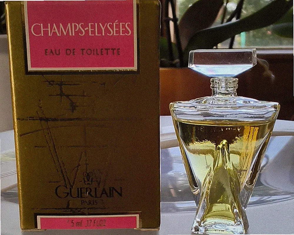Guerlain Champs-Élysées Eau de Toilette Miniatur 5 ml – OVP – Vintage