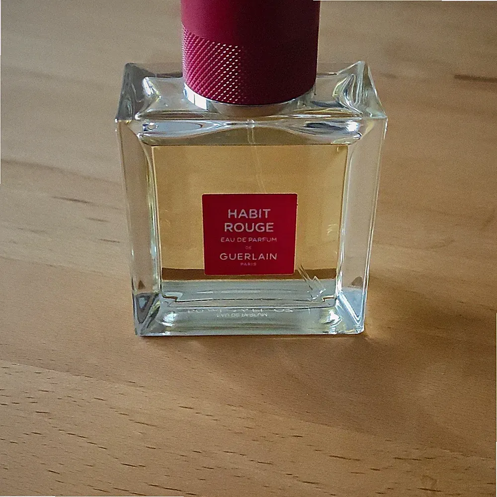 Guerlain Habit Rouge Eau de Parfum Herren-Parfum für Männer (Flakon)