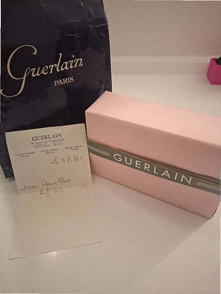 Guerlain L'Heure Bleue Eau de Toilette Parfum Selten