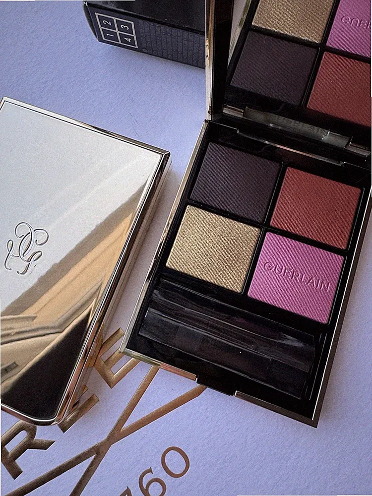 Guerlain Ombres G Eyeshadow Quad Palette Multi-Effekt 555 Metal Butterfly