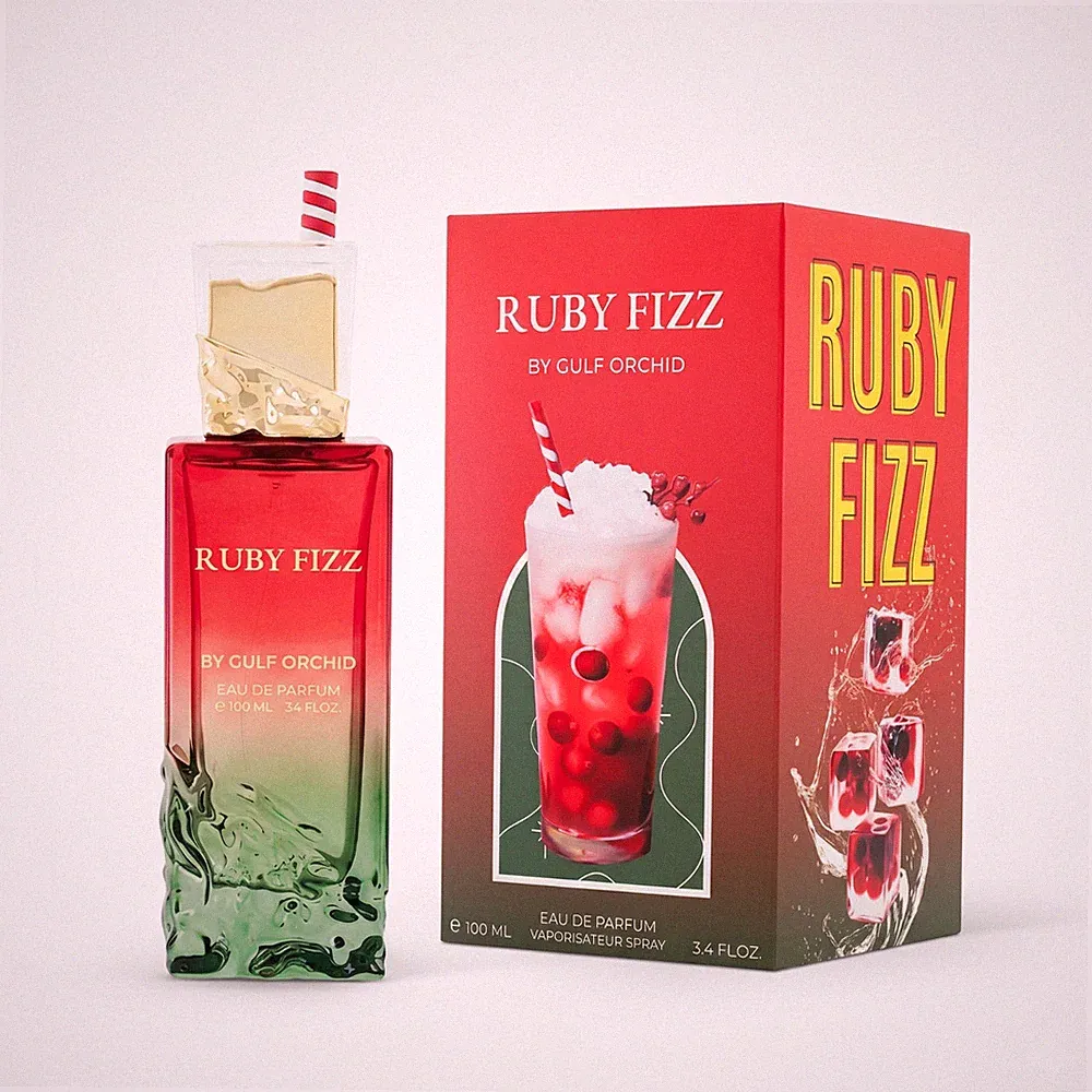 Gulf Orchid Ruby Fizz 100ml EdP Unisex Damen Herren Apfel Lychee Erdbeere NEU