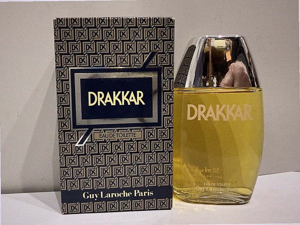 GUY LAROCHE DRAKKAR EAU DE TOILETTE 50ML SPLASH VINTAGE