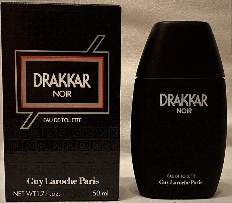 GUY LAROCHE Drakkar Noir 50ml Eau de Toilette Splash VINTAGE First Formula RAR