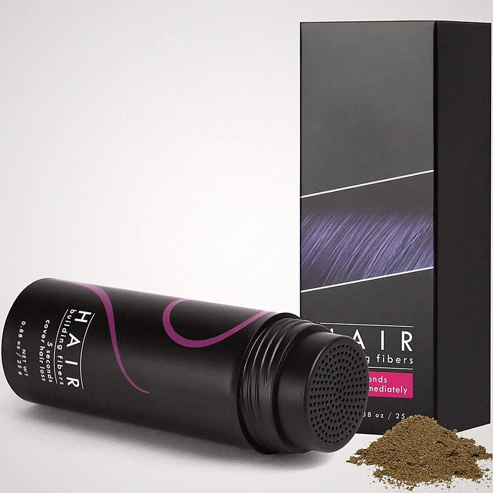 Haarverdichtung Puder für Männer und Frauen, natürliches Volumen bei Haarausfall