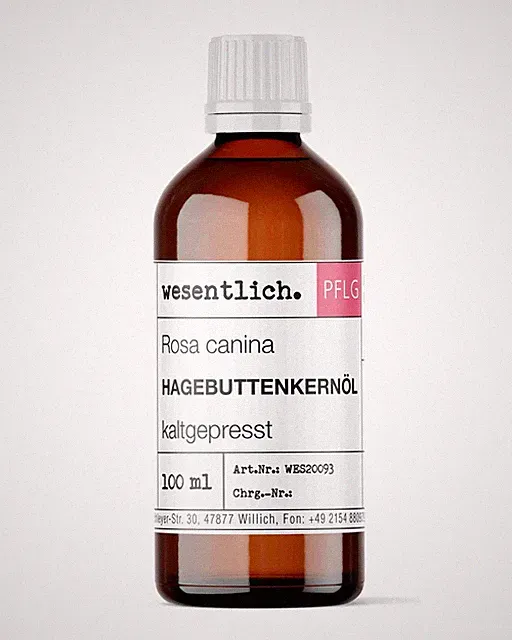 Hagebuttenkernöl von wesentlich. 100ml - 100% reines Öl (Rosa canina)