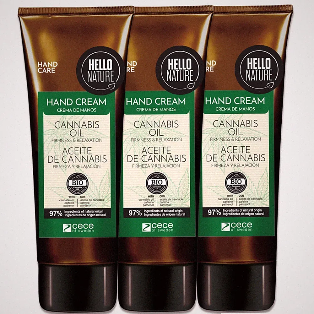 Handcreme Handpflegecreme Hautpflege mit Hanföl Feuchtigkeitsspendend Bio Vegan