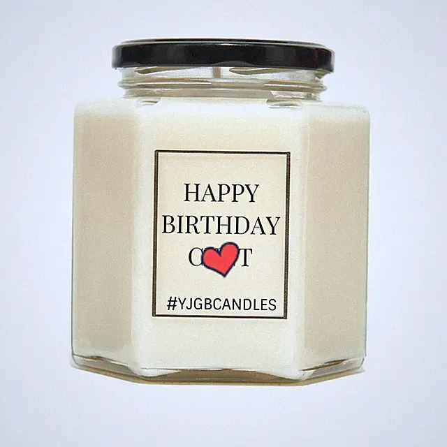 Happy Birthday C*nt, Geschenk für Freund, reif, lustiges Geschenk, Kerzen, Kerze, unhöflich