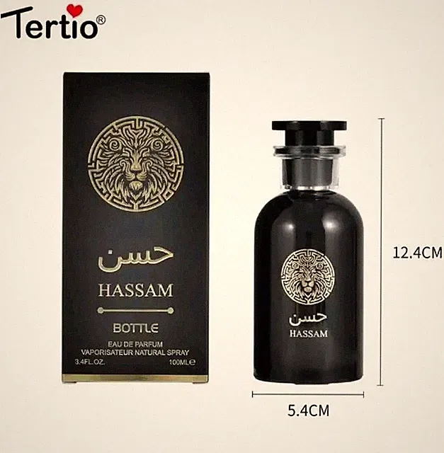 Hassam Tertio Paris Parfum 100ml Herren Intensiv Elegant Arabisch Stil