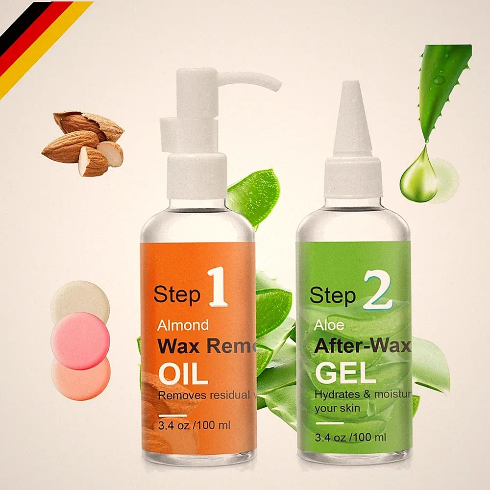 Hautpflege-Set Mandelöl Aloe Vera Beruhigend für empfindliche Haut
