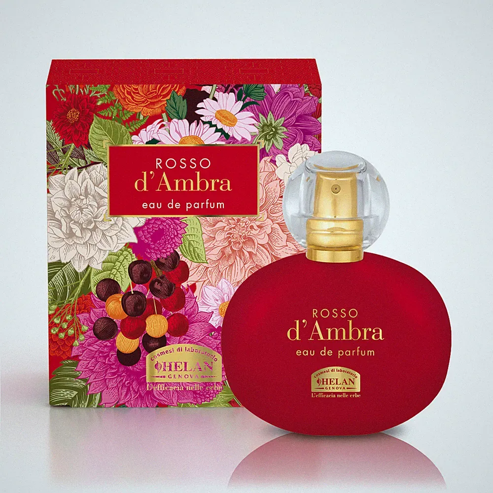 Helan Rosso d'Ambra Eau de Parfum 50 ml - Fruchtiger Duft Bernstein Boisè